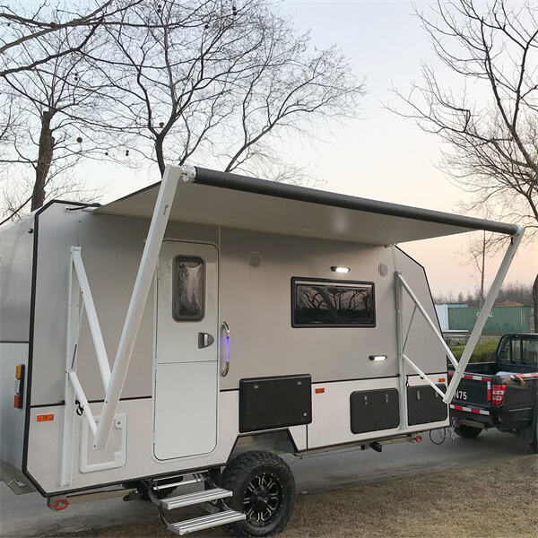 Finishing an RV trailer awning replacement project efficiently: