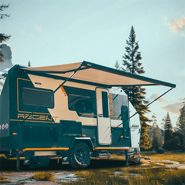 Restez protégé des intempéries grâce à nos auvents durables et élégants pour camping-car