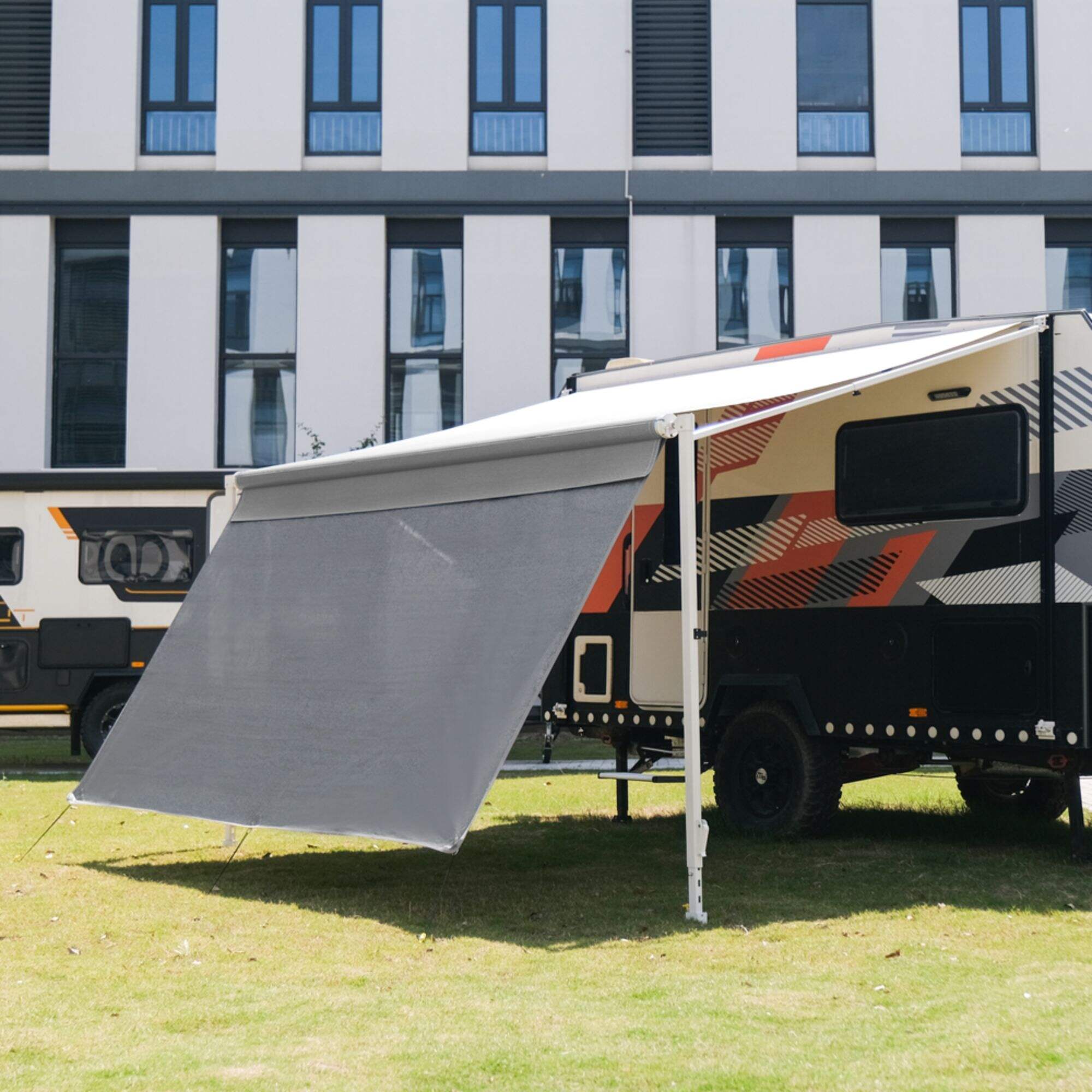 Caravan Awning Privacy Screen- front wall