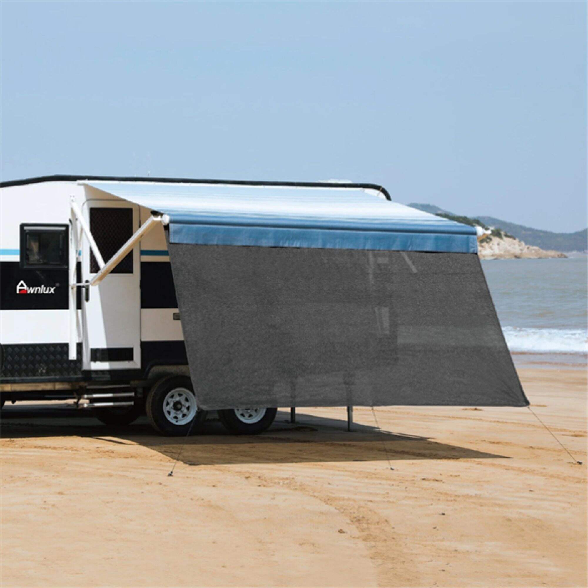 Caravan Awning Privacy Screen- front wall
