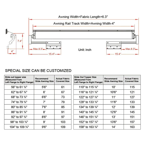 Slide Out Awning