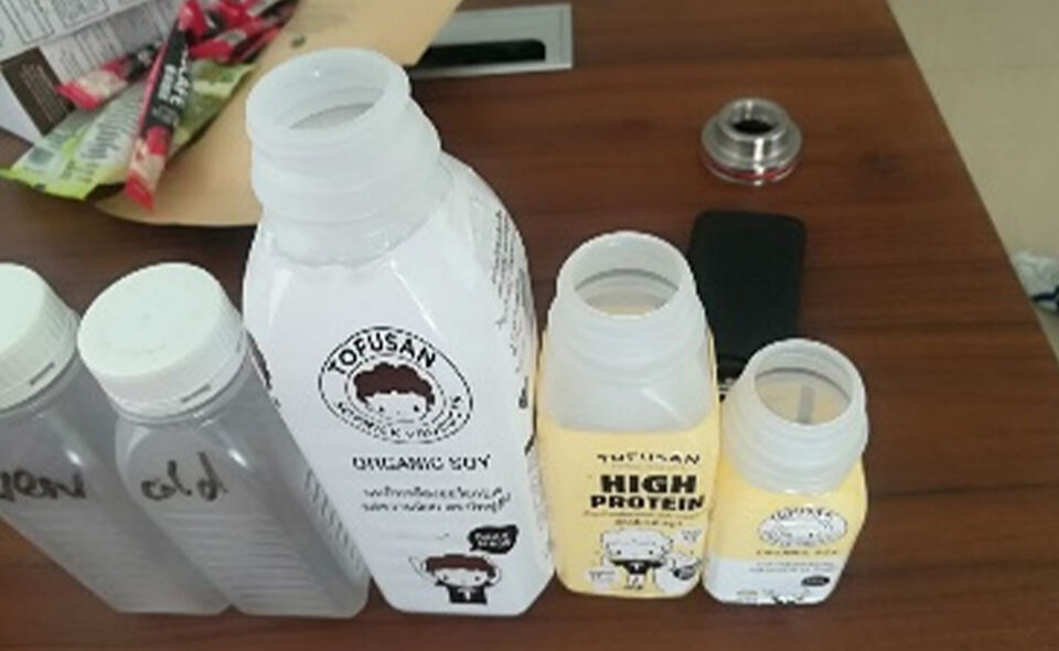 10000~12000BPH Glass&PET bottle soy milk filling line