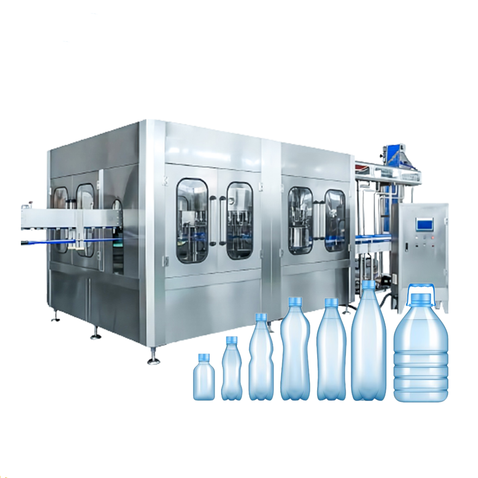 Stroj za punjenje mineralne vode u male boce