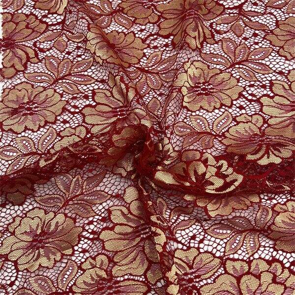 Vintage lace material never goes out of style