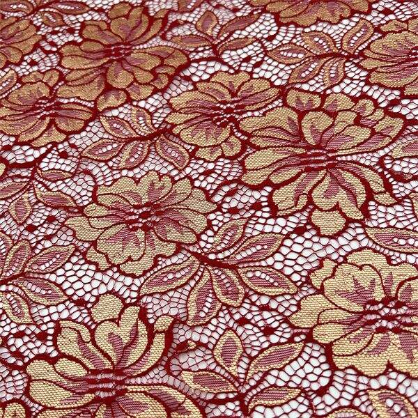 Discover the intricate beauty of vintage lace material