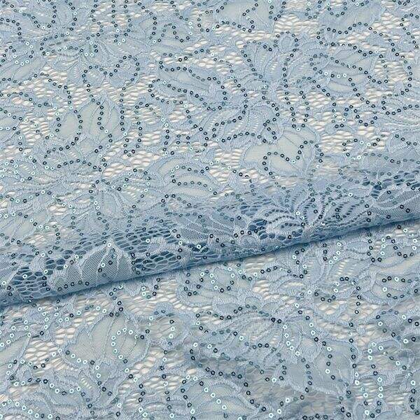 Versatile Light Blue Lace Fabric: In Fashion and Decor