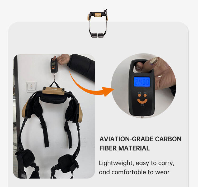 Ultralight Adjustable Fit 16um High Torque Motors Innovative  Robotic Exoskeleton for Seniors Enhancing Walking Independence manufacture