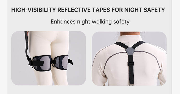 Ultralight Adjustable Fit 16um High Torque Motors Innovative  Robotic Exoskeleton for Seniors Enhancing Walking Independence manufacture