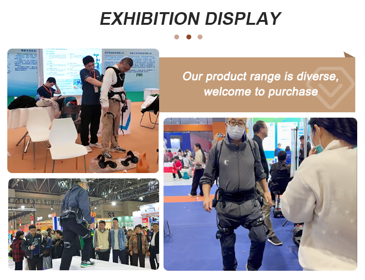 Ultralight Adjustable Fit 16um High Torque Motors Innovative  Robotic Exoskeleton for Seniors Enhancing Walking Independence details