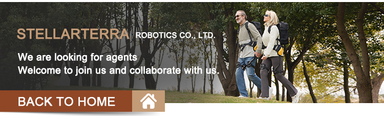 Ultralight Adjustable Fit 16um High Torque Motors Innovative  Robotic Exoskeleton for Seniors Enhancing Walking Independence factory