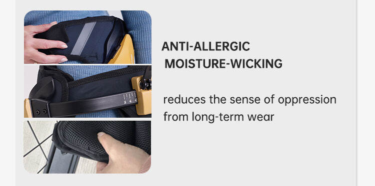 Ultralight Adjustable Fit 16um High Torque Motors Innovative  Robotic Exoskeleton for Seniors Enhancing Walking Independence details