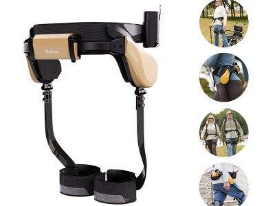 Why the articulated exoskeleton is Preferred for Natural Gait