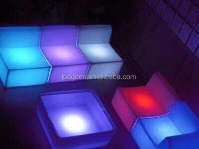 أثاث LED للمناسبات الإبداعية