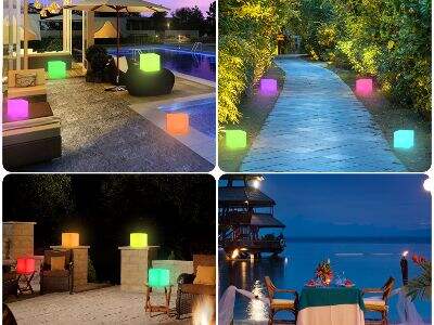 ایده‌های روشنایی LED برای مهمانی‌های باغچه‌ای