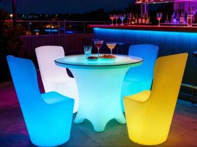 LED Furniture Options for Weddings and Receptions
