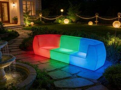 Create a Magical Poolside Atmosphere with LED Lounge Chairs
