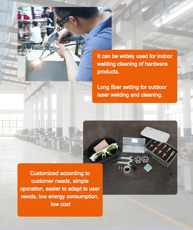 2025 Hot Sale 800W 1200W 3-in-1 Multifunction Metal Fiber Laser Welder New Condition for Rust Removal Cleaning Various Purposes supplier