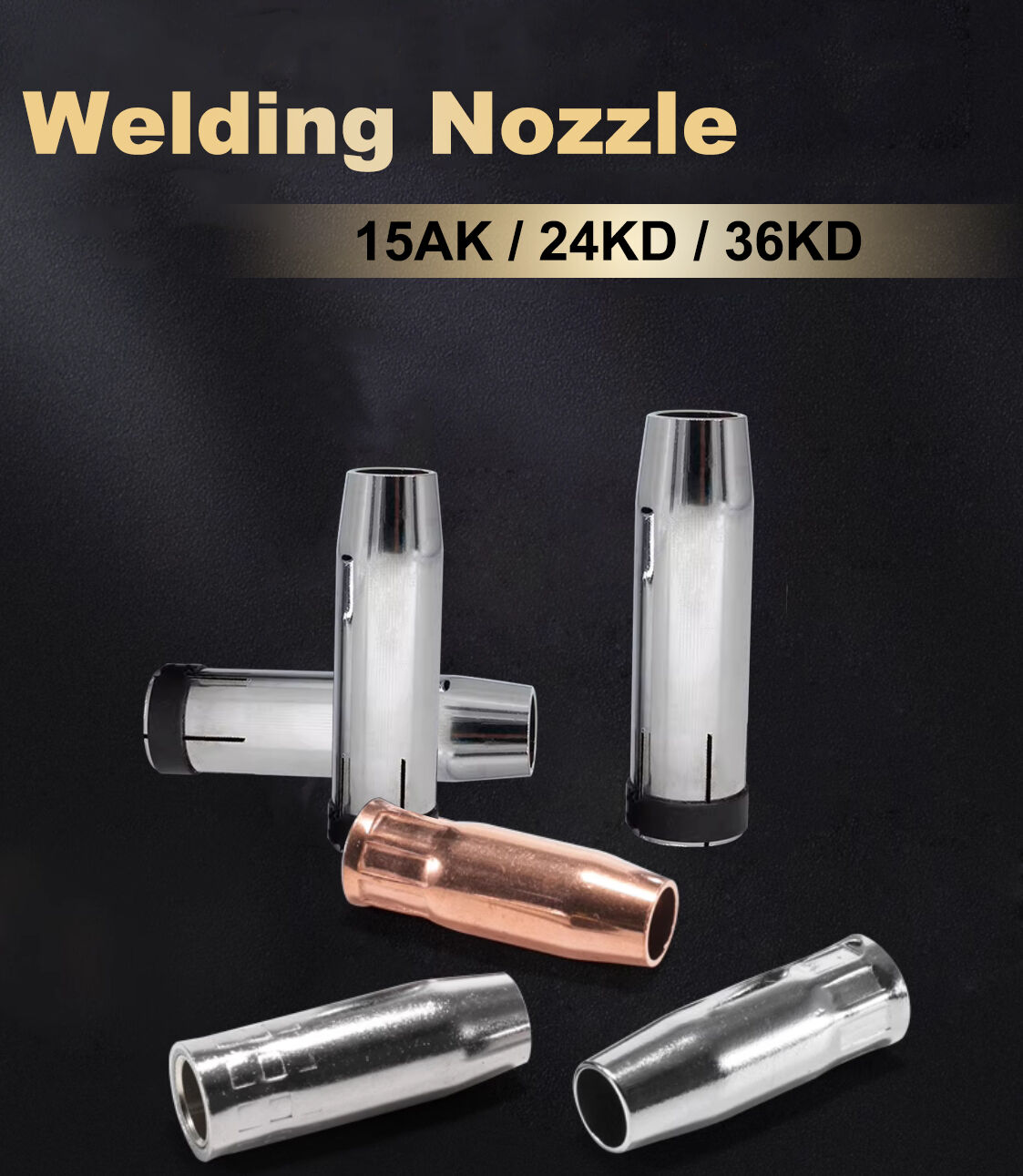 TKweld High Quality MIG MAG CO2 Welding Torch Accessories 15AK 24KD 25AK 36KD 501D Nozzles for Welding & Soldering manufacture