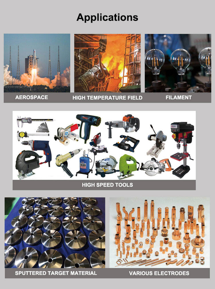 Red Blue Yellow Black Head Thoriated Tungsten Rod for Welding WP WT20 WC20 WY20 WL20 ISO9001 Certified supplier