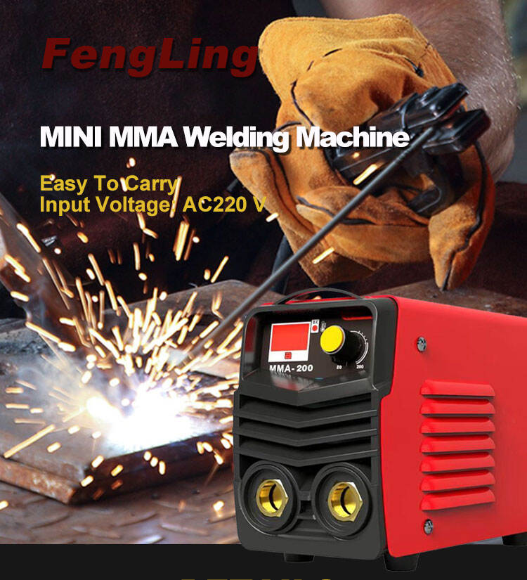 TKrobot Hot-selling New Technology High Efficient MiNi Portable Welding Machine MMA Inverter ARC Welder manufacture