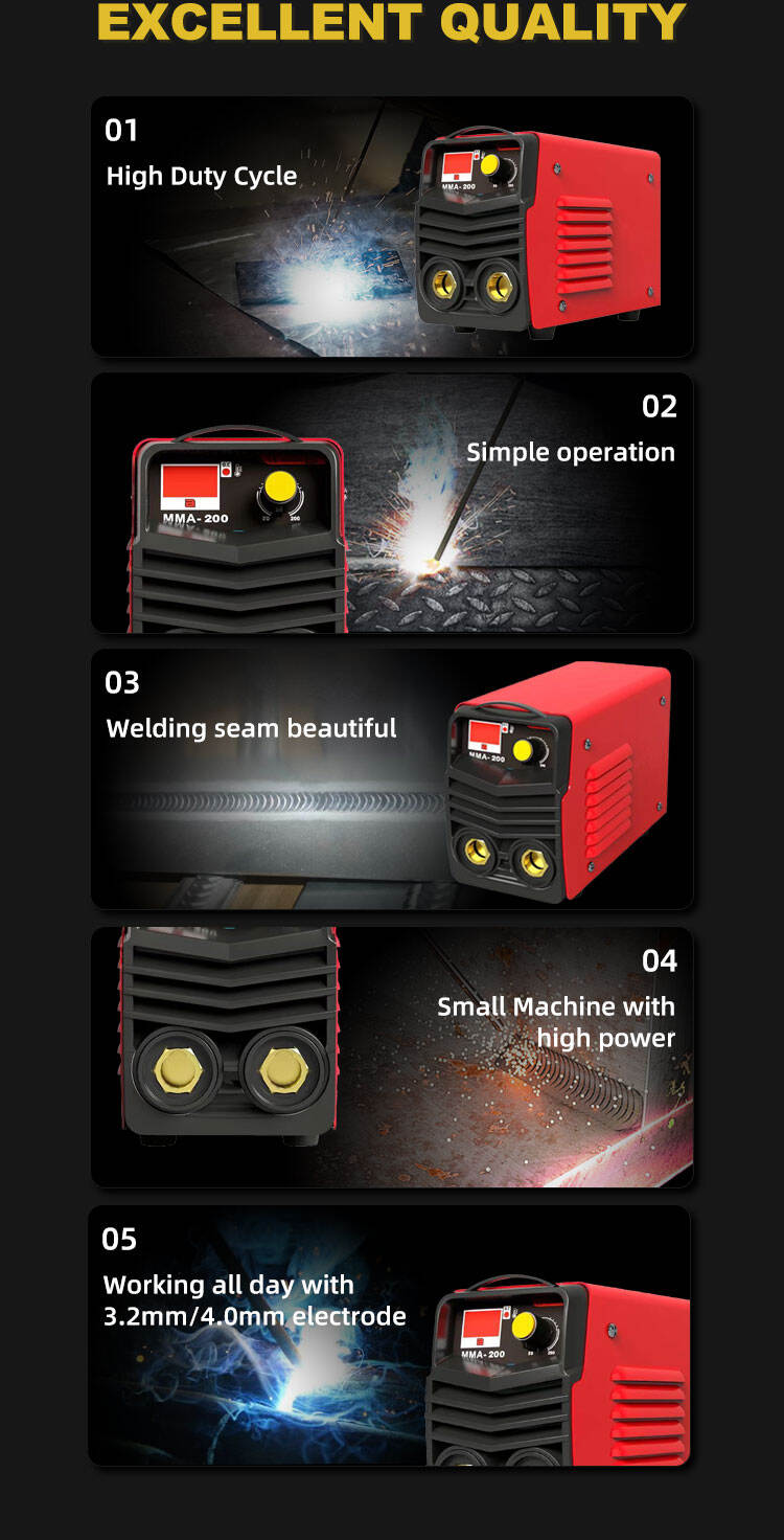 TKrobot Hot-selling New Technology High Efficient MiNi Portable Welding Machine MMA Inverter ARC Welder supplier