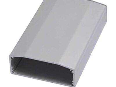 Plastic enclosures in textured finish hide scratches in high-traffic areas