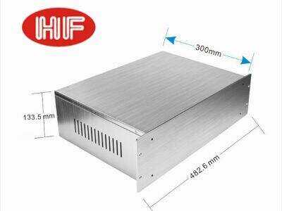 Aluminum enclosures conduct heat away from internal power components naturally