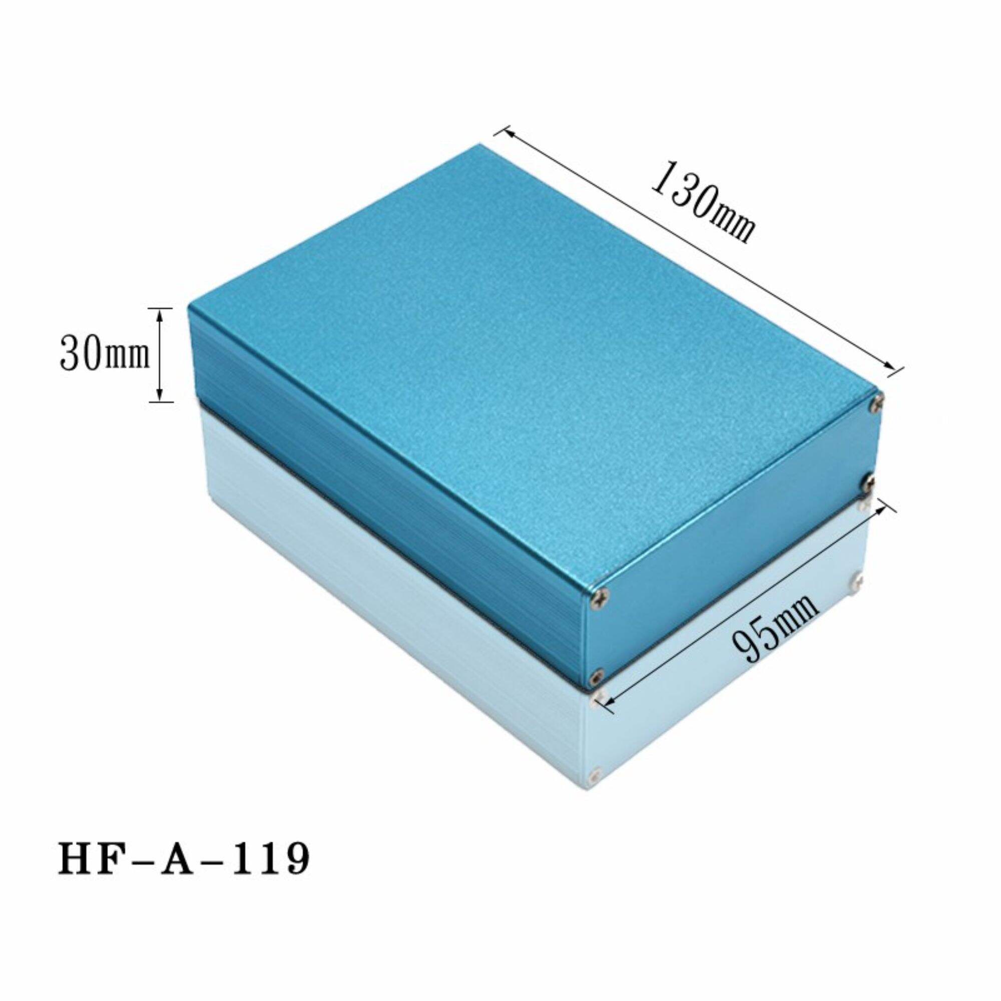 Aluminium Enclosure Box Metal Junction Box HF-A-119 Project Case Enclosures