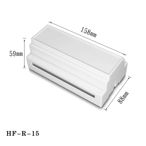 OEM/ODM din rail enclosure plastic industrial control PCB housing