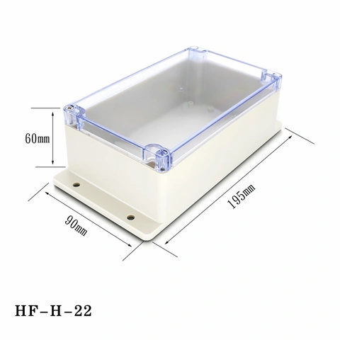 IP65 Plastic waterproof instrument box outlet enclosure electronics