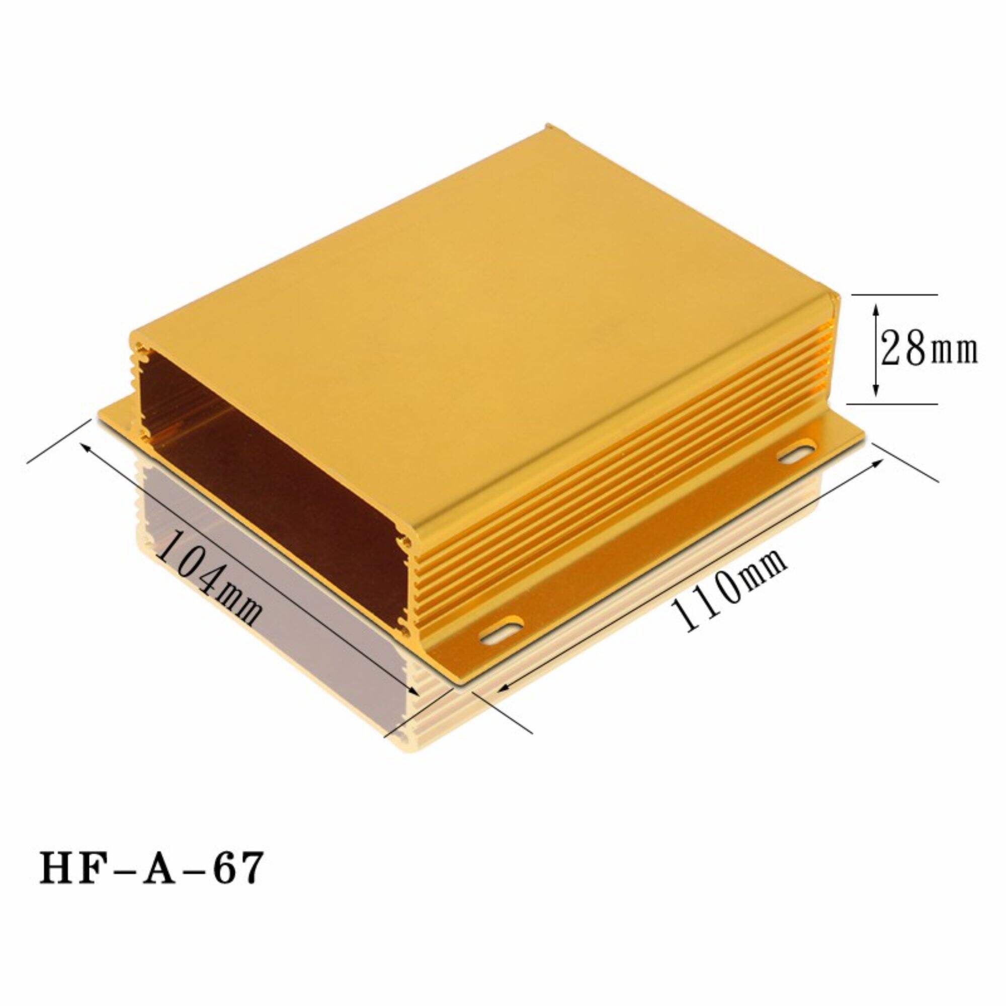 Metal Extruded Aluminum Case HF-A-67 Pcb Enclosure Factort Directly