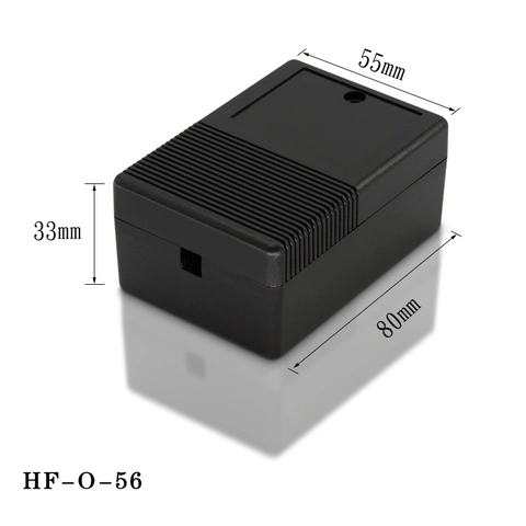 Hongfa plastic adaptor case custom ABS PC injection molding electronic enclosure box