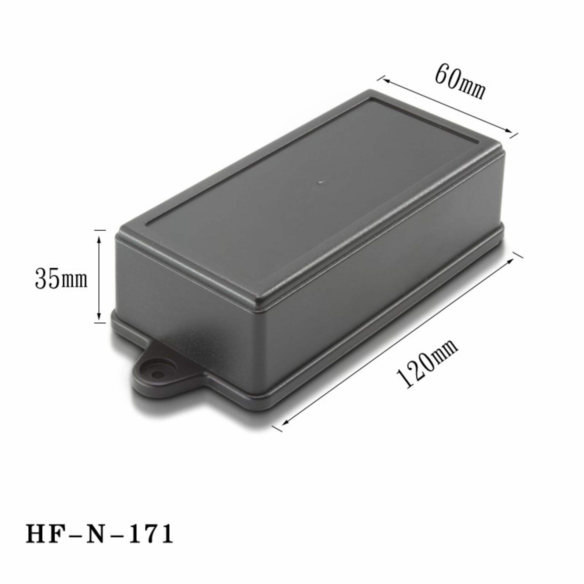 تخصيص nics HF-N-171 صندوق بلاستيكي أسود صغير Ip54 حاوية تحكم إلكترونية