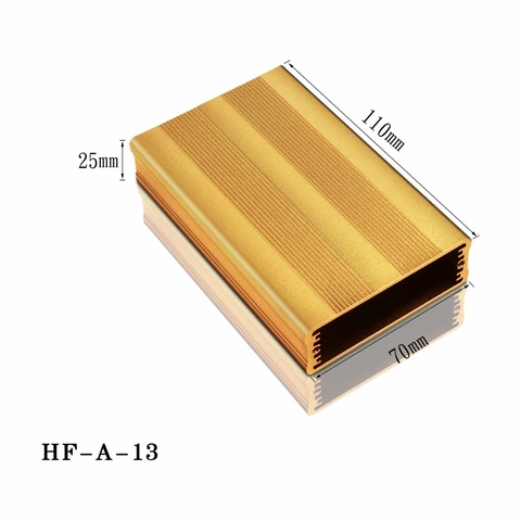 Customized Aluminum Enclosure HF-A-13 Anodizing Metal Extrusion Box