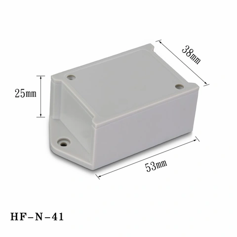 مخصص HF-N-41 ثنائي الفينيل متعدد الكلور IP54 ABS البلاستيك الإسكان الكهربائية صندوق التبديل