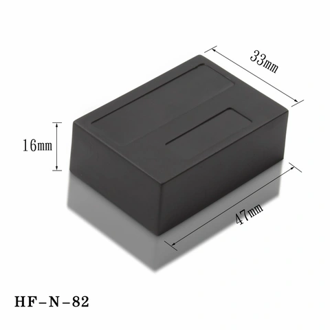 تخصيص HF-N-82 صندوق التحكم الأسود الضميمة البلاستيكية الإلكترونية