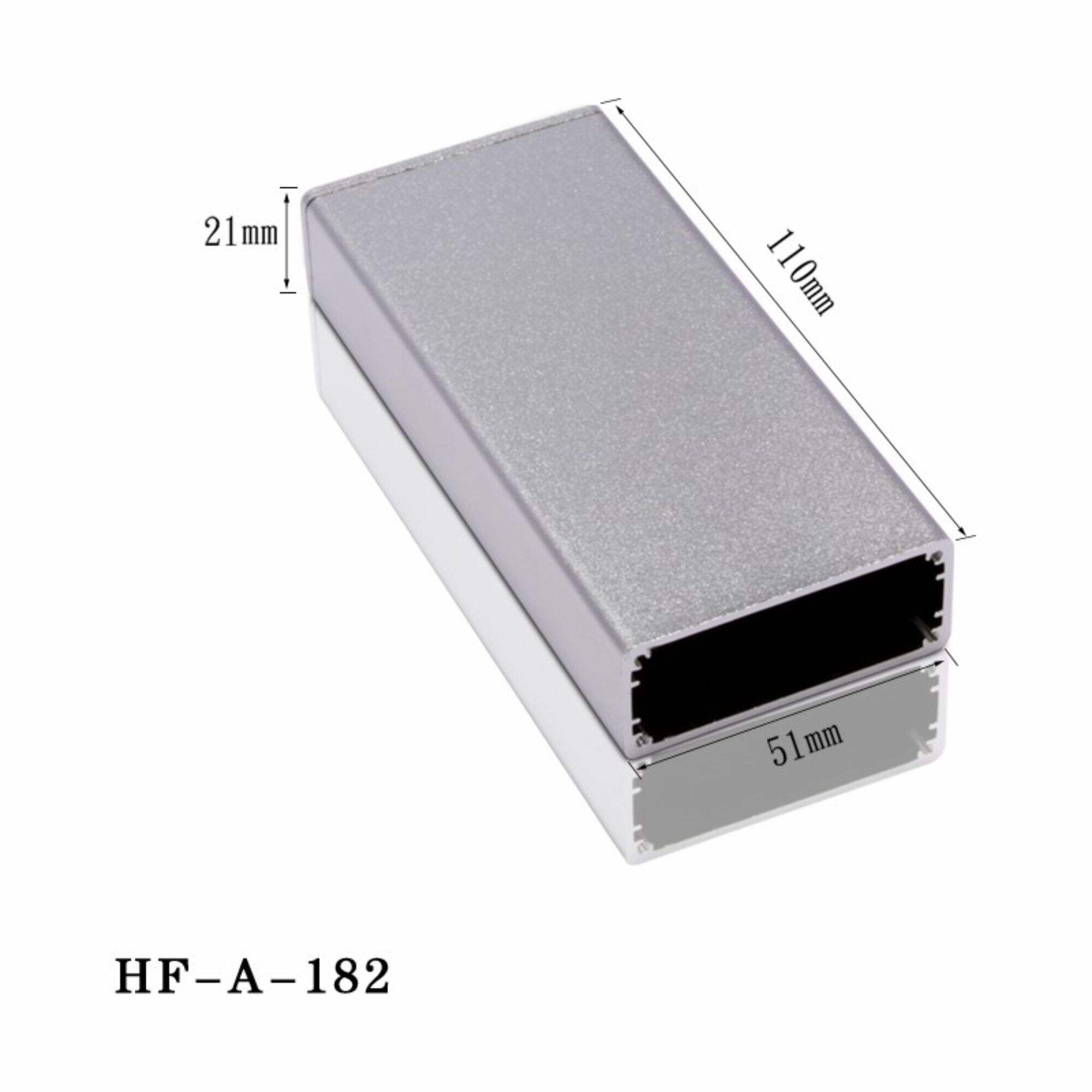 Customized Aluminum Extrusion Enclosure HF-A-182 Metal Switch Box Cases