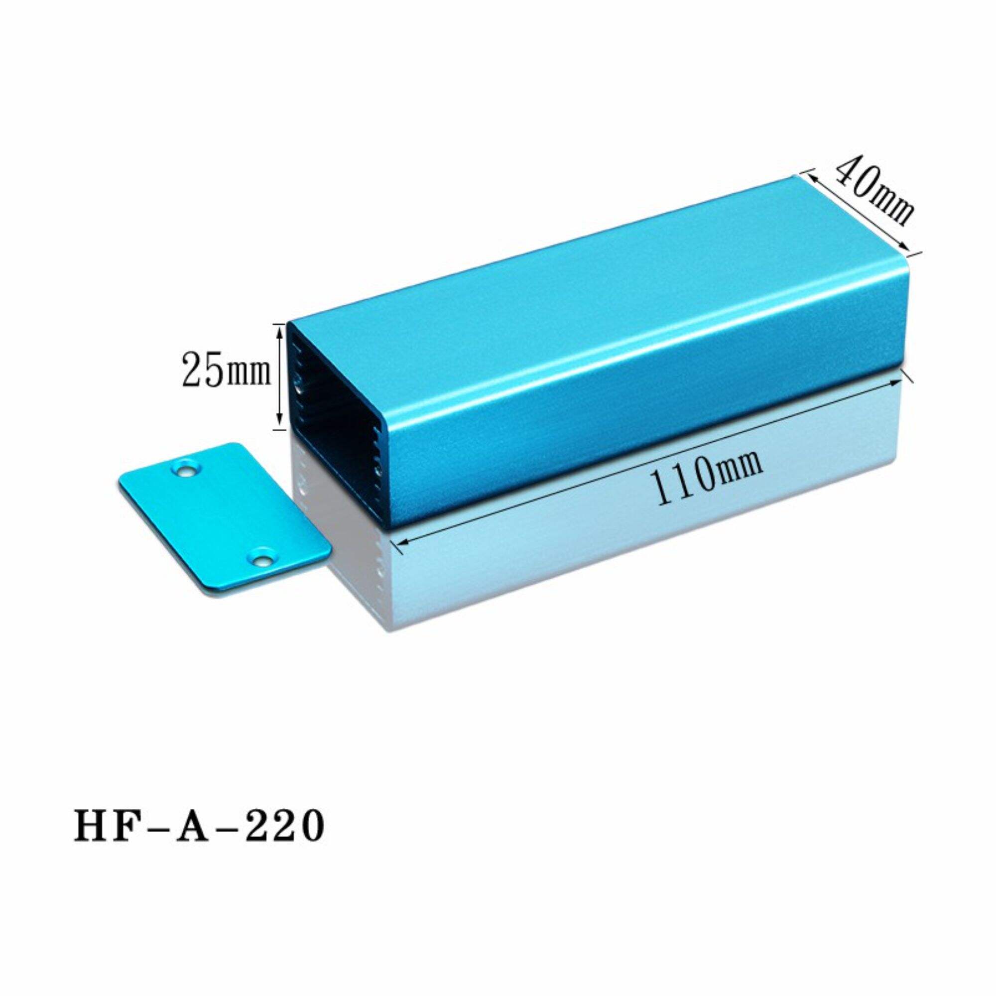 Anodizing Aluminium Extrusion Box HF-A-220 Metal Electronic Enclosures