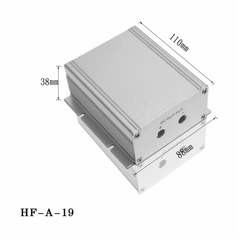 Extruded Aluminum Box HF-A-19 Enclosure Electrical Metal Control Cases