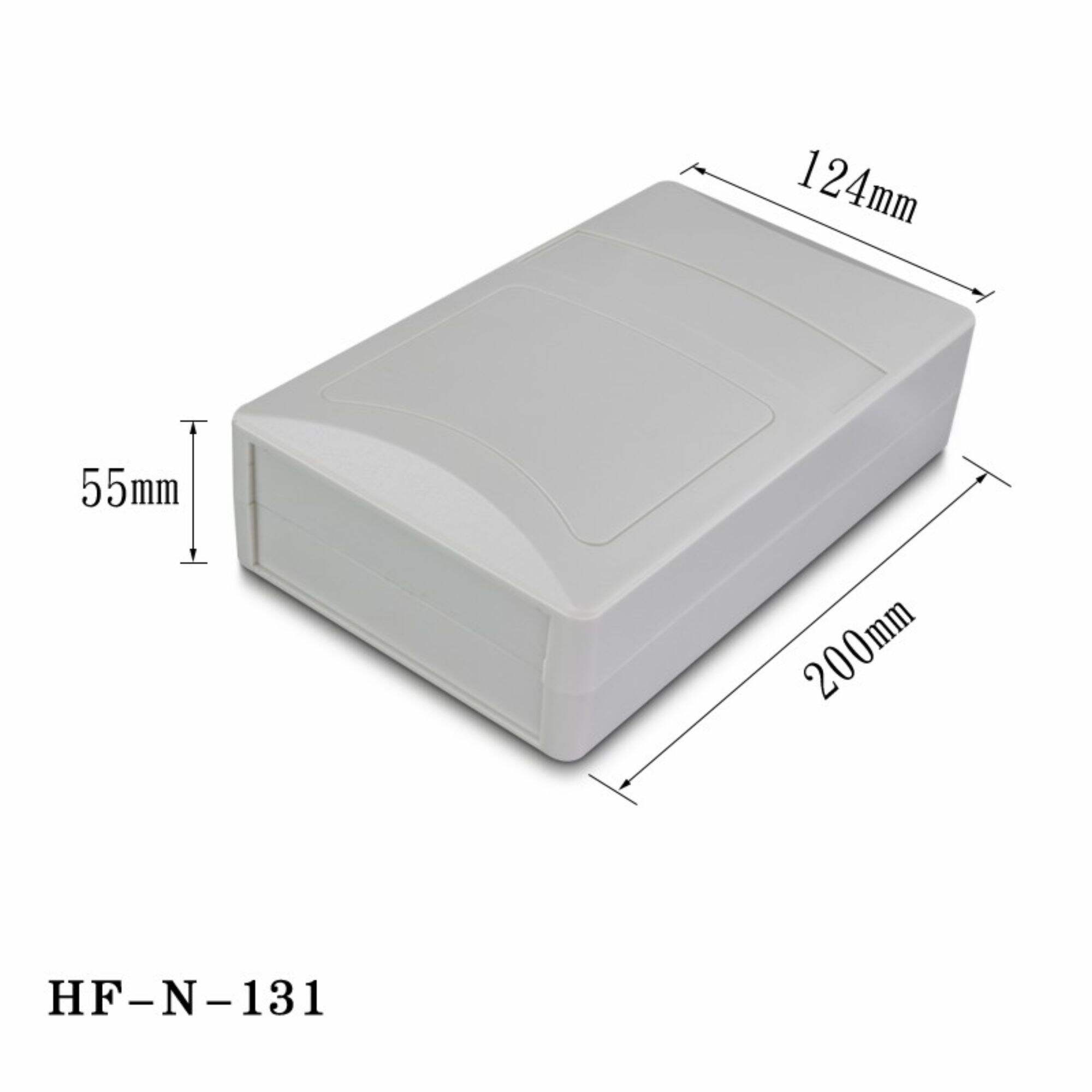 مخصص HF-N-131 ABS صندوق وصلات بلاستيكي سطح المكتب الضميمة الكهربائية لثنائي الفينيل متعدد الكلور