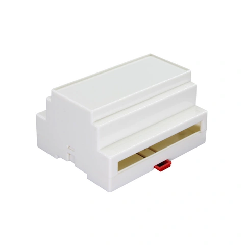 Shenzhen manufacturer custom injection molded abs plastic din rail box