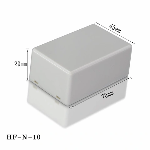 تخصيص HF-N-10 ABS الضميمة الكهربائية الصغيرة صناديق الوصل البلاستيكية