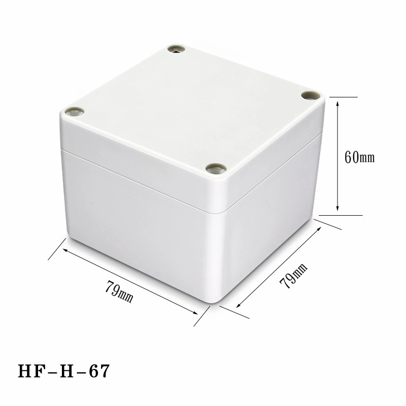 Standard plastic enclosure waterproof ABS junction box for instrument