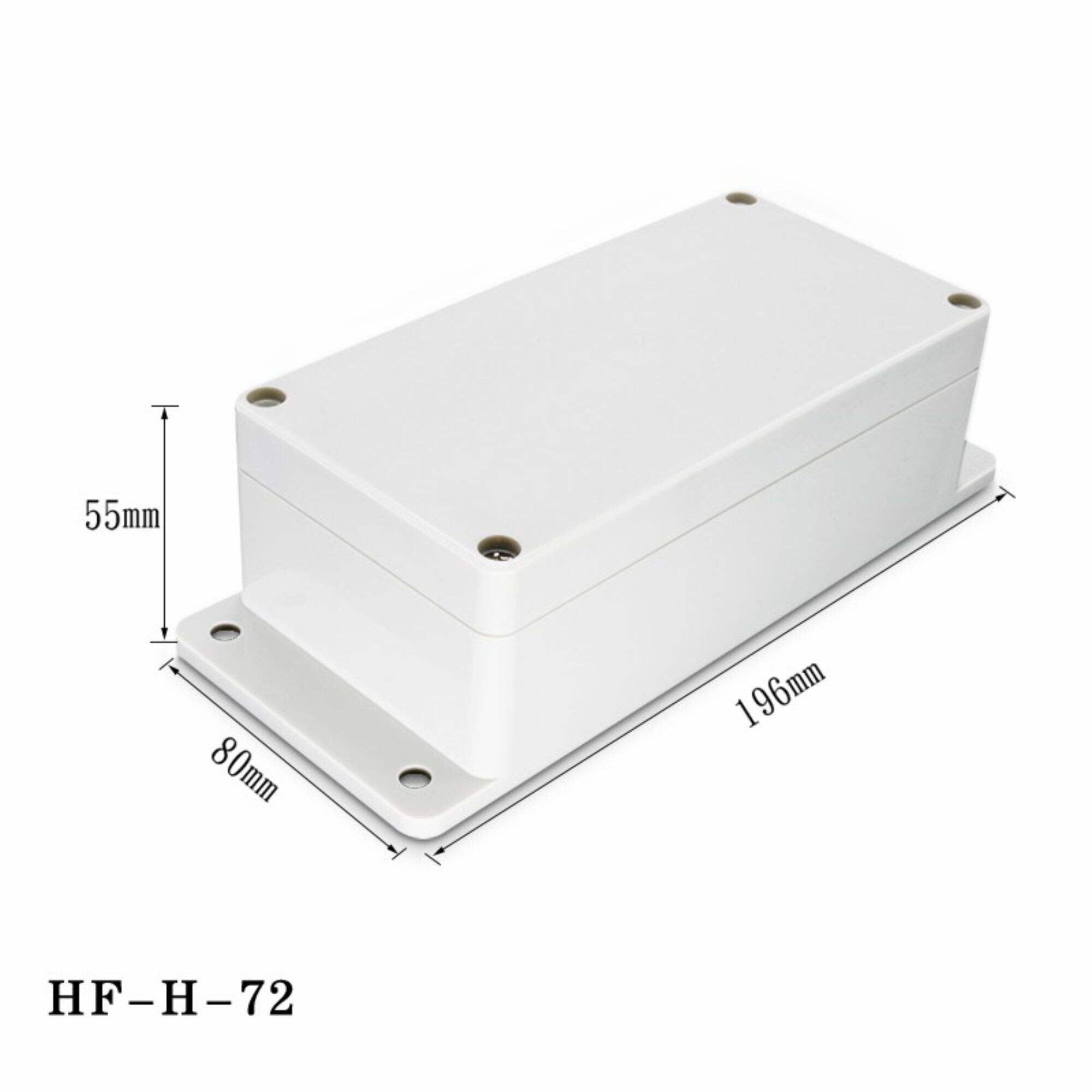 Wall mounted plastic sensor enclosure waterproof switch box