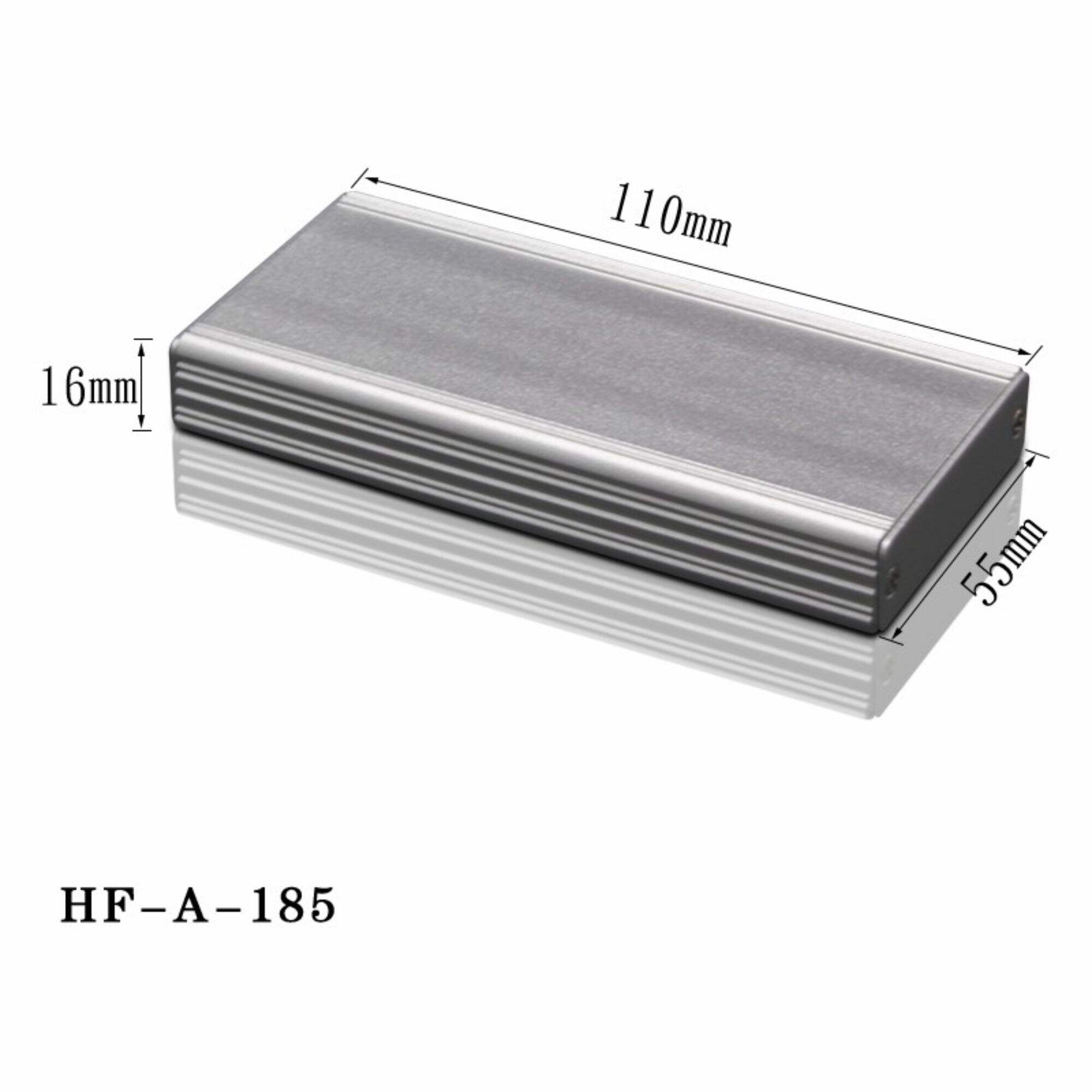 Aluminum Profile Case HF-A-185 Metal Extrusion Box Metal Control Enclosures