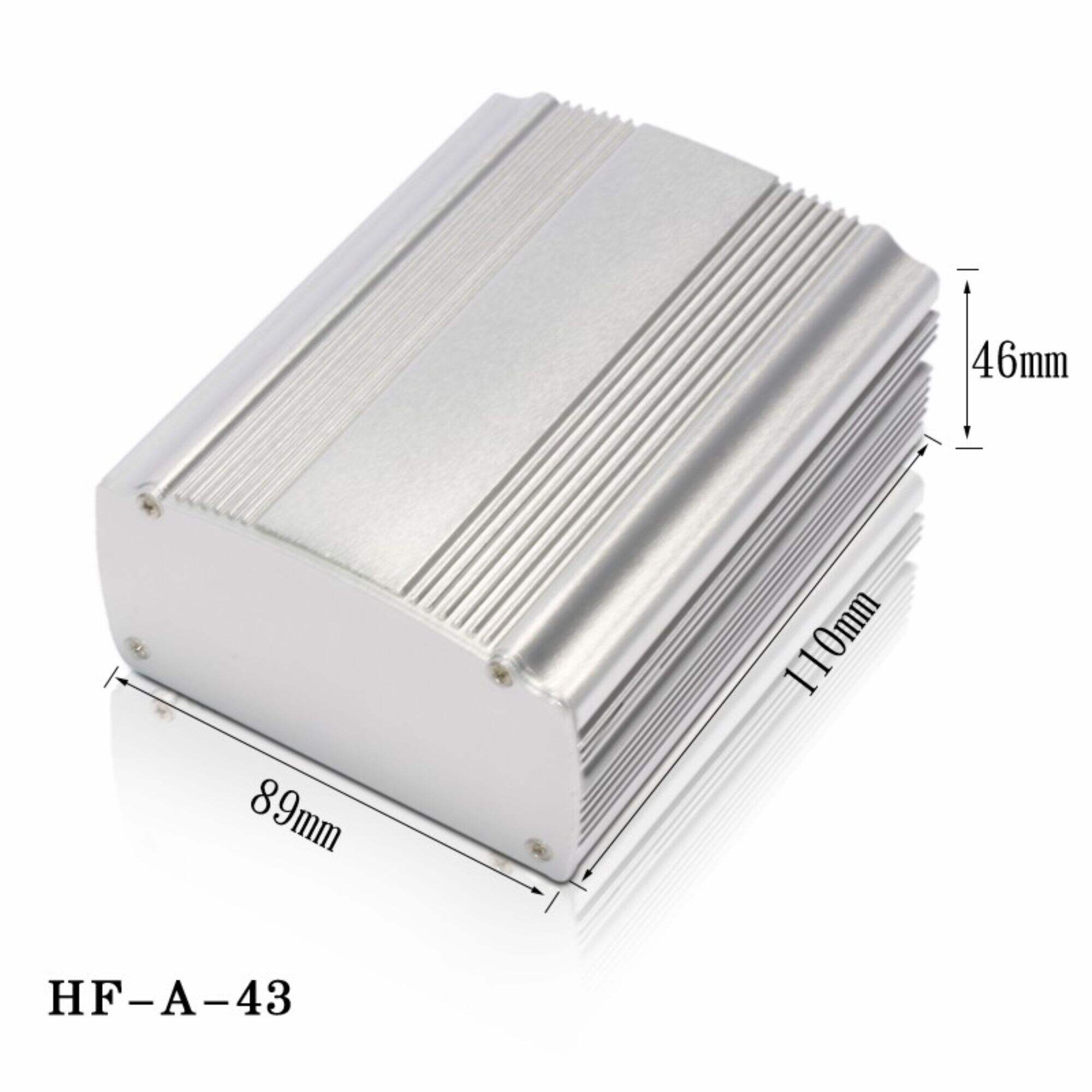 Anodized Aluminum Extrusion Enclosure HF-A-43 Metal PCB Junction Boxes