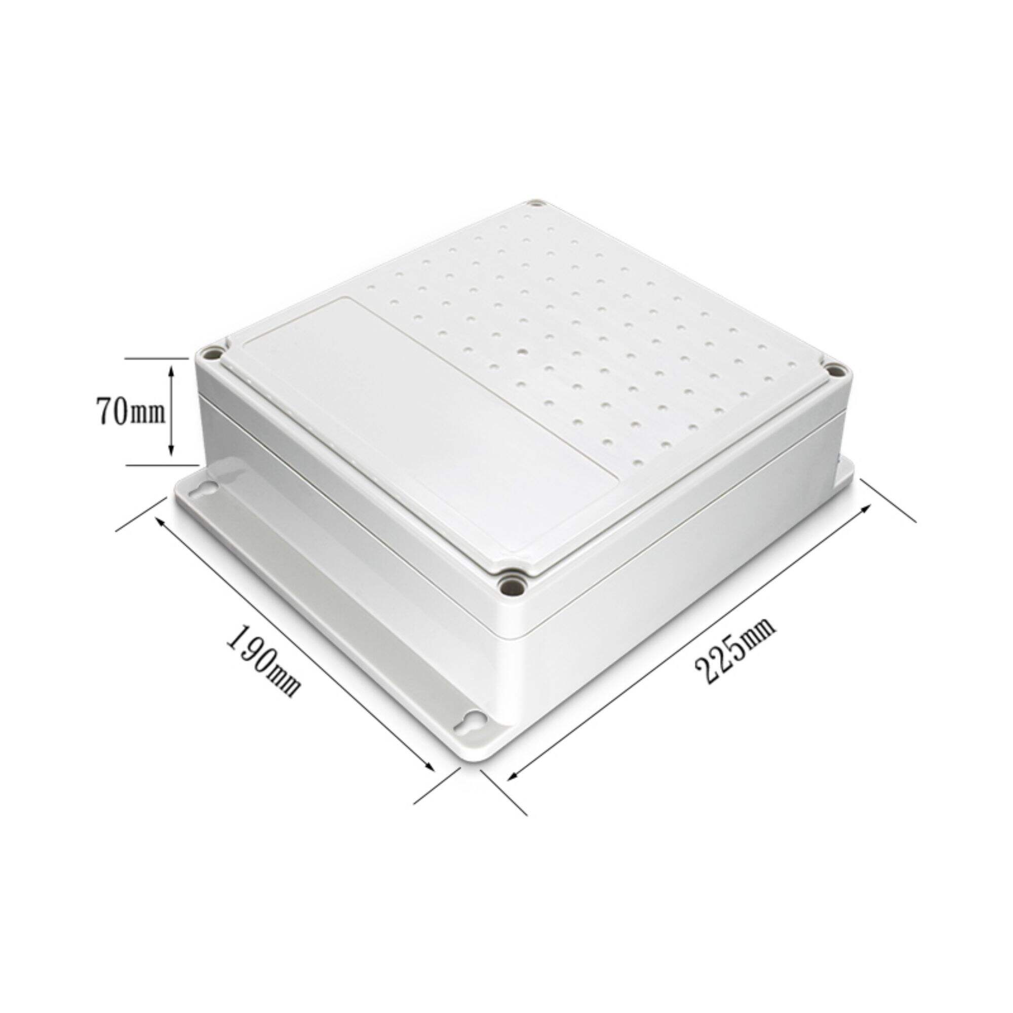 Custom plastic electronic enclosures wall mounted control box