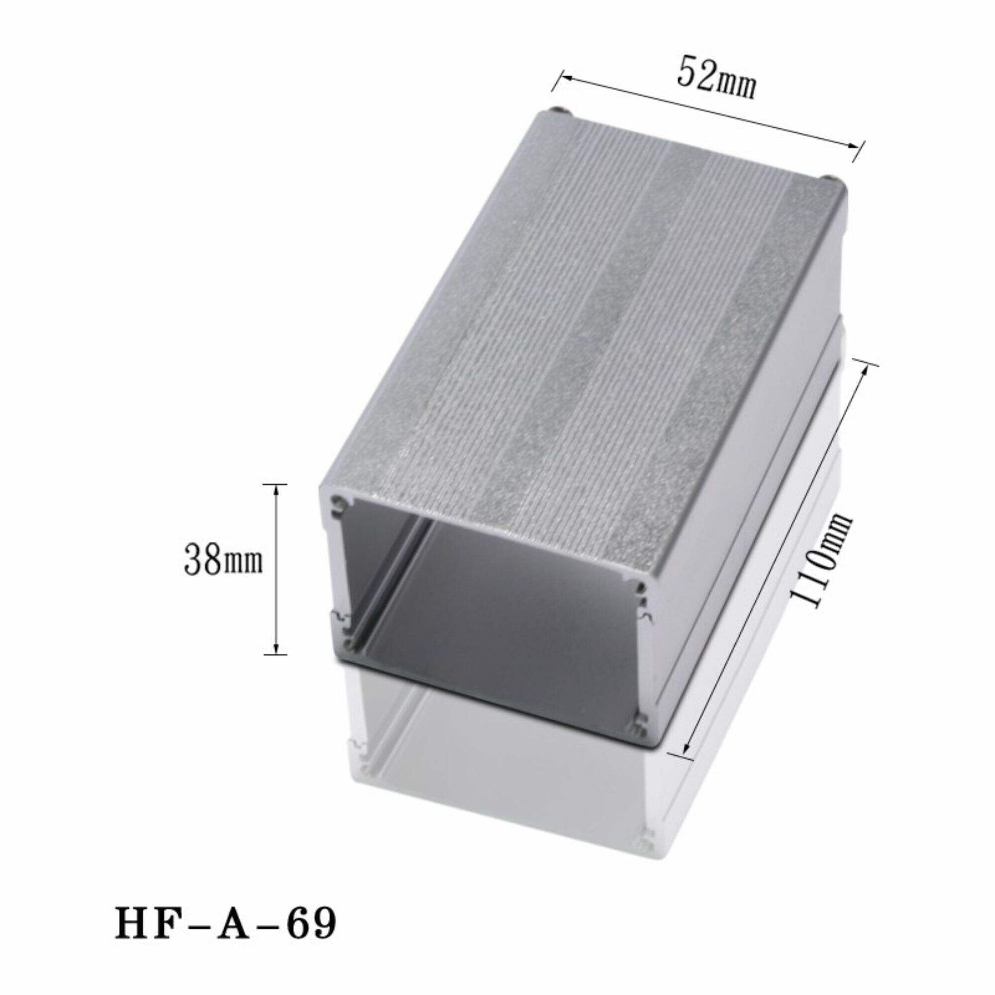 Anodizing Aluminum Extrusion Enclosure HF-A-69 Metal PCB Project Case Box