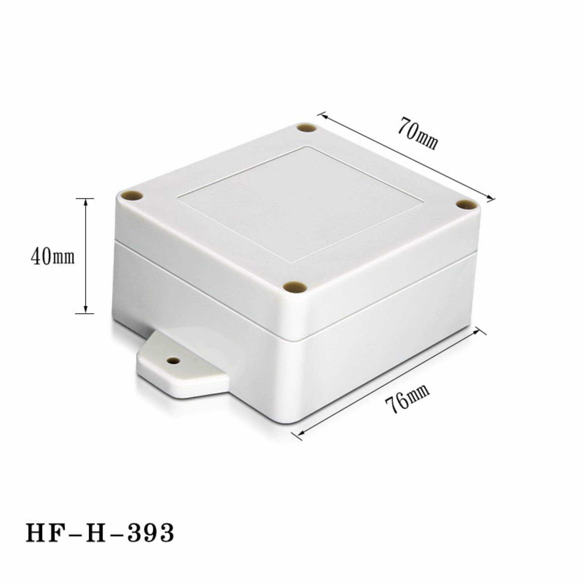 Wall mount electronic enclosure plastic waterproof cable junction box