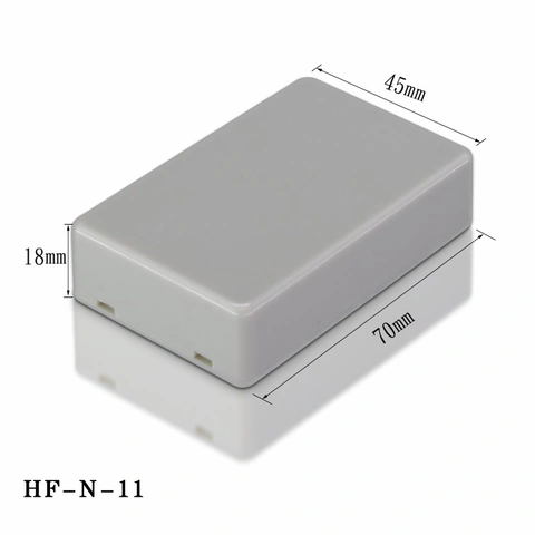 Customized HF-N-11 IP54 Small Plastic Electrical Enclosure Project Box Case